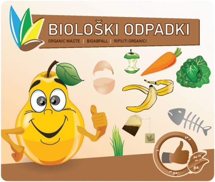 Nov sistem obračunavanja zbiranja bioloških odpadkov v Kranju